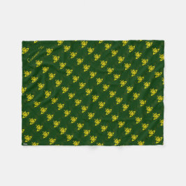 Kladdagh (Guld) Fleecefilt