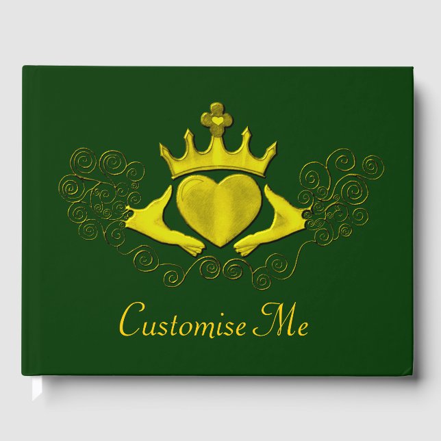 Kladdagh (Guld) Gästböcker (Framsida)