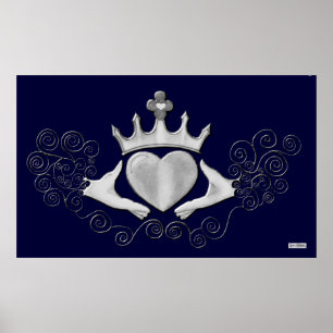 Kladdagh (Silver) Poster