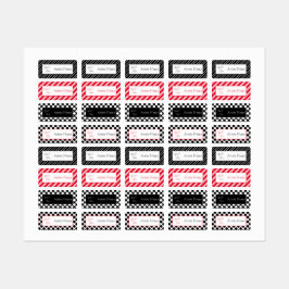 Klädderfästare anpassar sig till Kostym Klistermärke