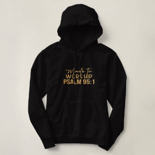 Kläddrad till gudstjänst Christian Hooded Sweatshi T Shirt