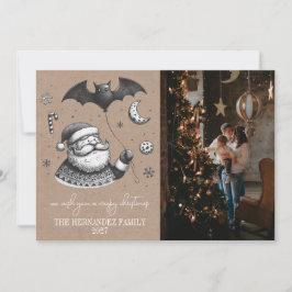 Kläddrisk andetag julkort