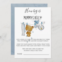 Kläder av Nalle hur stor Mammans belly är