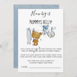 Kläder av Nalle hur stor Mammans belly är