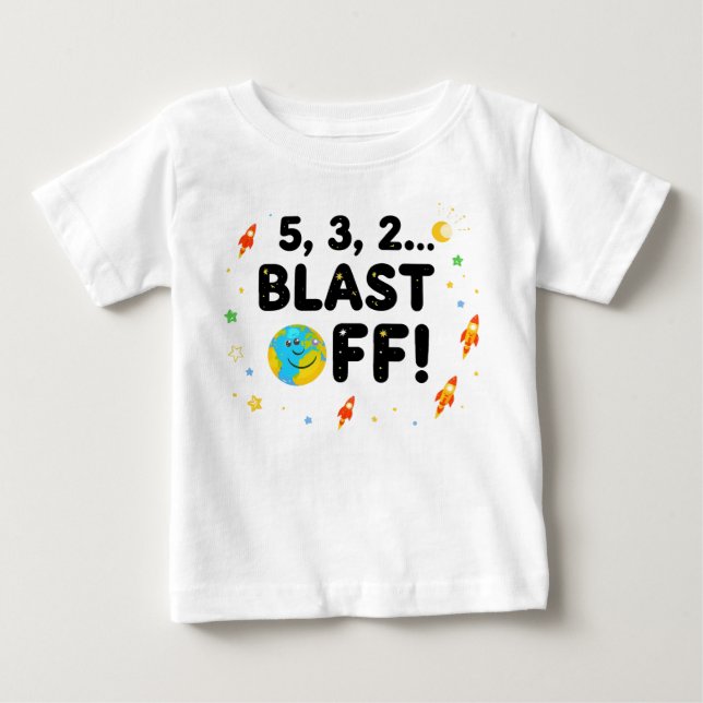 Kläder för ettårig pojke - Sommaröverdel T Shirt (Framsida)