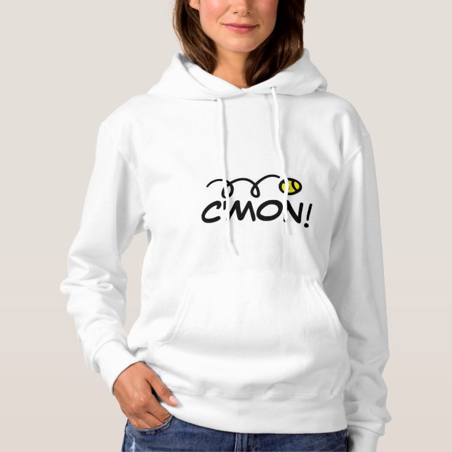 Kläder för kvinntennis | Hoodie med lustig slogan T-shirt (Framsida)