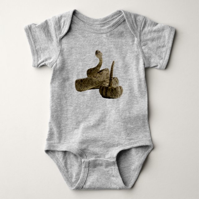 Kläder för ungar för skallerormormfoto t shirt (Framsida)