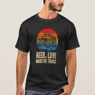 Kläder från Kärlek Monster Lastbilar För manar och T Shirt