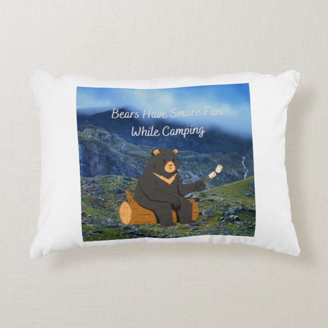 Kläder har större Roligt under kampanjen Prydnadskudde (Framsidan)