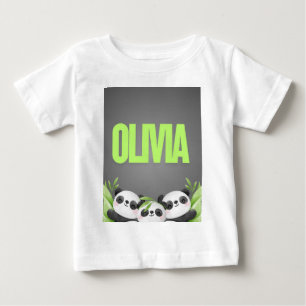 Kläder i personlig Småbarn - Anpassade namn för ba T Shirt