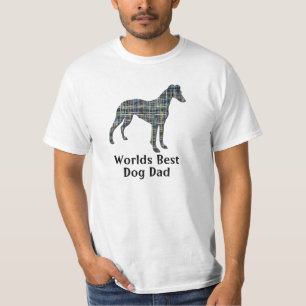 Kläder/italiensk greyhound Hund Silhouette Y&B Bes T Shirt