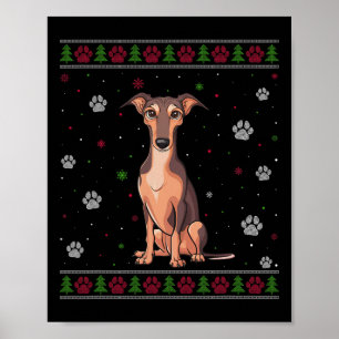 Kläder Julsötare Julafton Pet Animal Hund Kärlek Poster