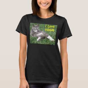 Kläder Kat I Kärlek Yoga Tee