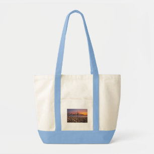 Kläder: L.I.C. East River Sunset Canvas Tote Bag Tygkasse