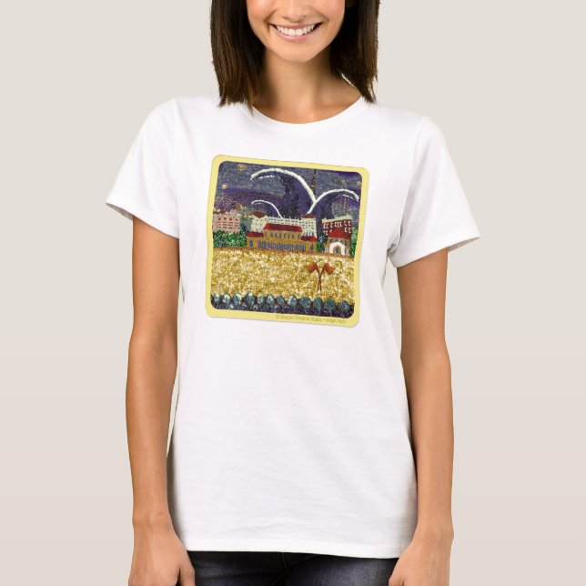 Kläder | Lila Dimma ~ Bondi Beach | Sydney Tee Shirt (Framsida)