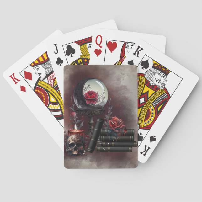 Kläder | Magnetböcker och Crystal Boll Casinokort (Baksidan)