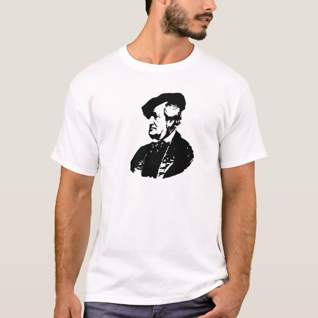 Kläder-Manar T Skjorta-Kärlek Konst-Richarden T-shirt (Framsida)