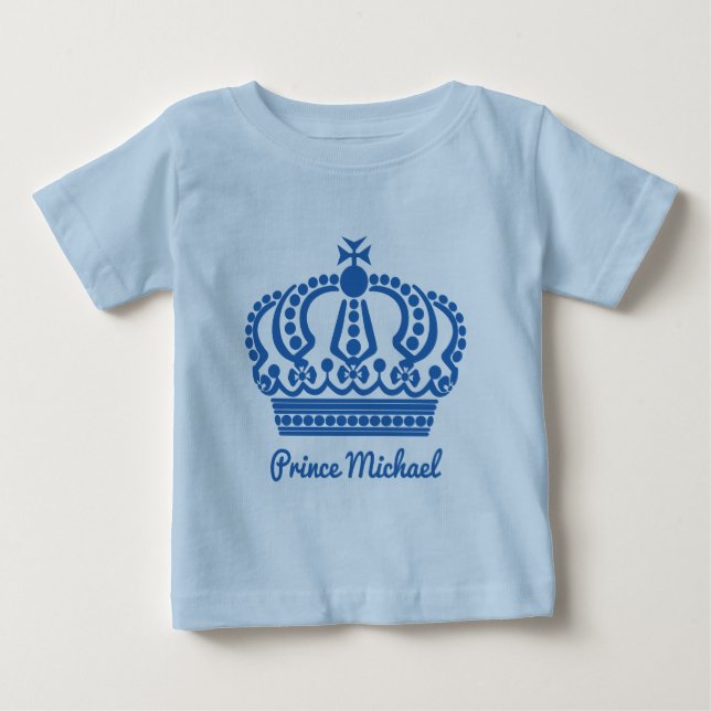 Kläder med det anpassade namnet "Prince" T-shirt (Framsida)