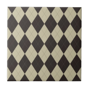 Kläder och choklad Argyle Tile Kakelplatta