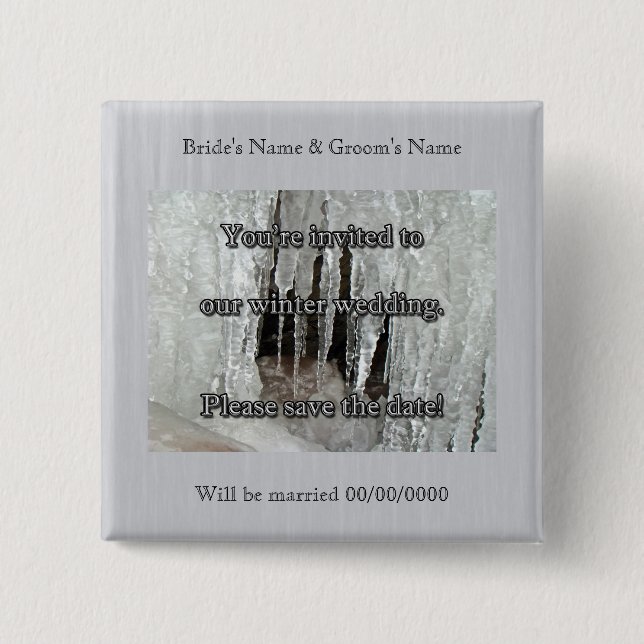 Kläder på Dietz Mill Road Spara datum Knapp (Framsida)