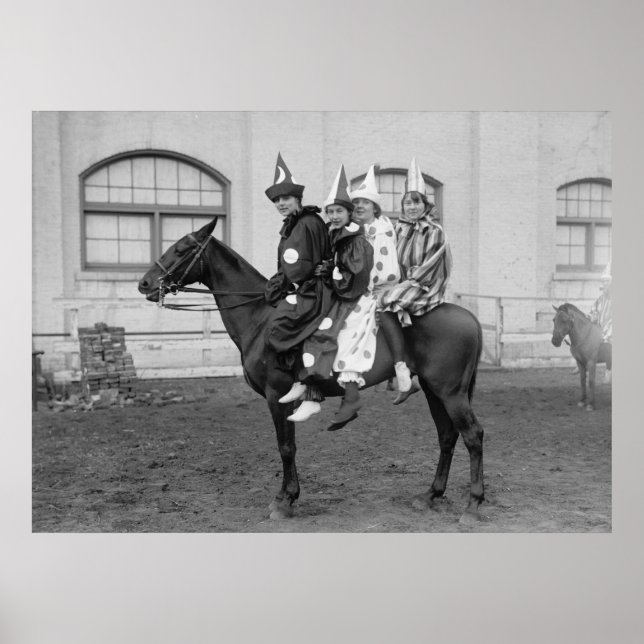 Kläder på häst poster (Framsidan)