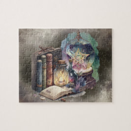 Kläder | Pastel Spellbook Tomes och Crystal Boll Pussel