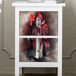 Kläder | Red Witch med Mörk Evil Gothic Shadows