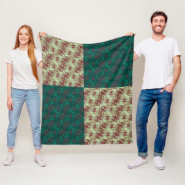 Kläder runt fleecefilt