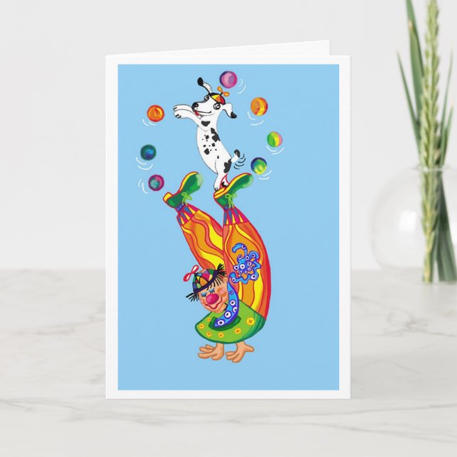 Kläder runt kort (Framsida)