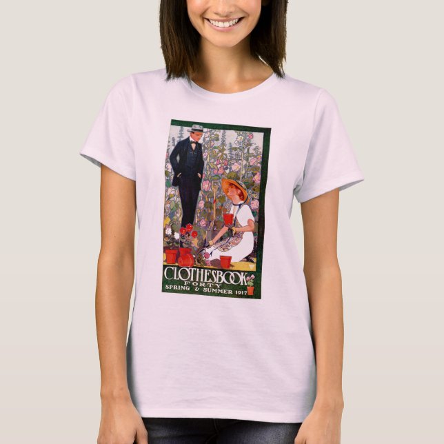 Kläderbok Fyrtio: Vår och Sommar 1917 Tee (Framsida)
