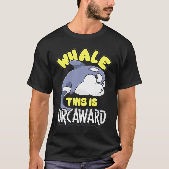 Kläderdjur av manar eller valar t shirt (Framsida)