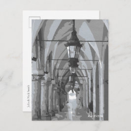 Klädeshall Kraków, Polen Vykort