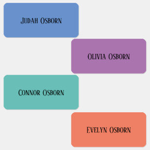 Klädetiketter - judiska toner klistermärke