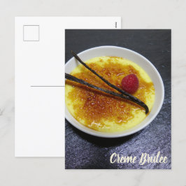 Klädsnöre på skiffer med hallon och vanilj helg vykort