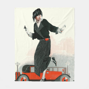 Klaff och Roadster Fleecefilt