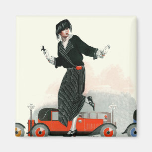 Klaff och Roadster Magnet