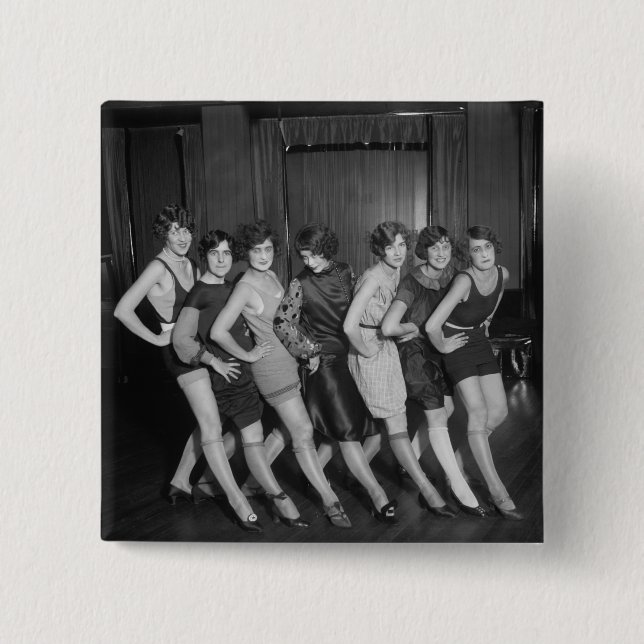 Klaffflickor: 1925 knapp (Framsida)