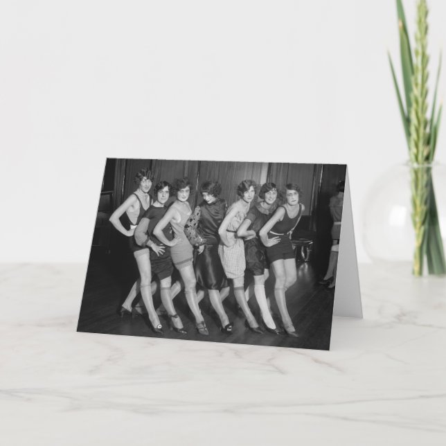 Klaffflickor: 1925 kort (Framsida)