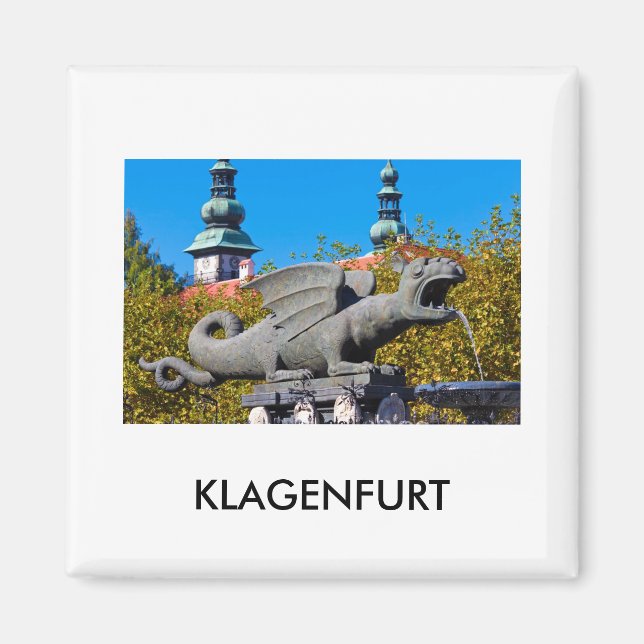 Klagenfurt 001V Magnet (Framsidan)