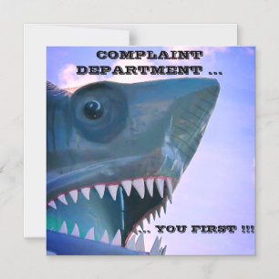 KLAGOMÅENDEPARTMENT SHARK CRUISE DOOR MAGNET