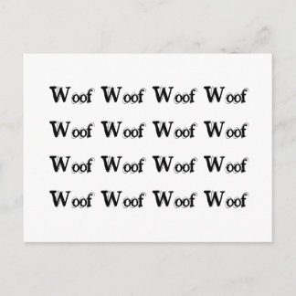 Klagomål från Barking Hund granne Vykort