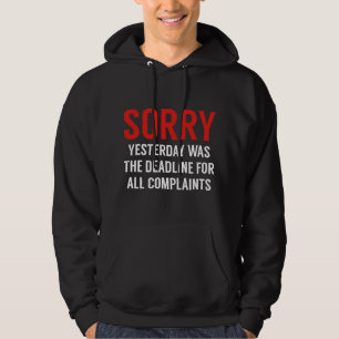 Klagomåls Frist Hoodie