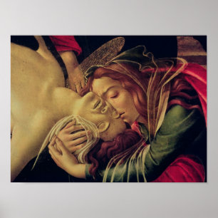 Klagovisan av Kristus, c.1490 Poster