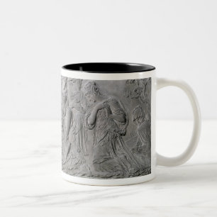 Klagovisan eller, vår dam av medlidandet, 1544-45 Två-Tonad mugg