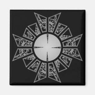 Klagovisastjärnasilver Magnet