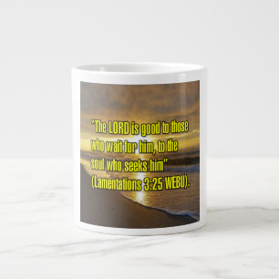 Klagovisor 3:25 WEBU Mugg Jumbo Mugg