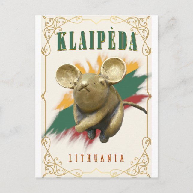 Klaipeda Postcard Vykort (Framsida)
