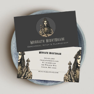 Klairvoyant, Psychic Medium-Affärskort Visitkort