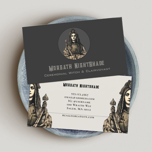 Klairvoyant, Psychic Medium-Affärskort Visitkort (Skapare uppladdad)