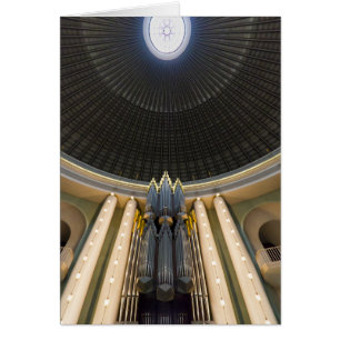 Klais organ, St Hedwigs, Berlin Hälsningskort